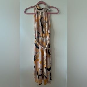 Long halter dress